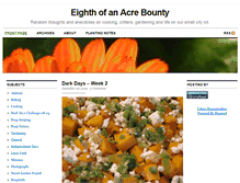 Tablet Screenshot of eighthacrebounty.com